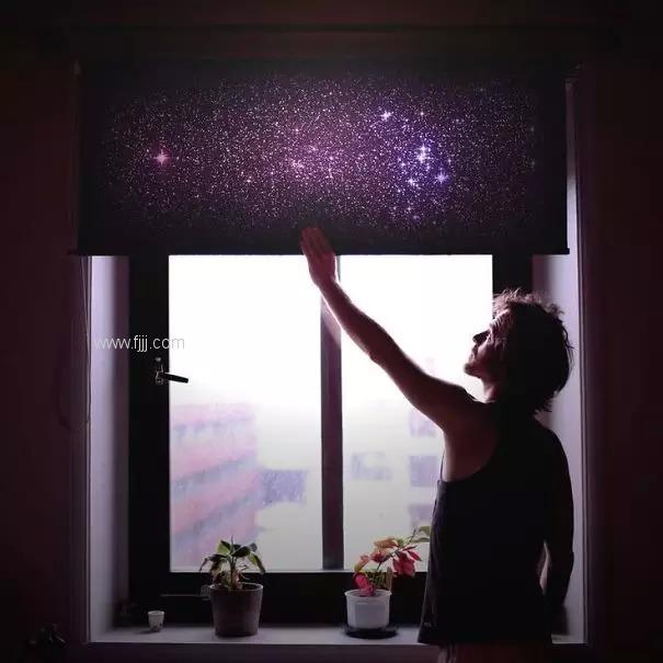 躺在“星空”下的家里 连心事都没了