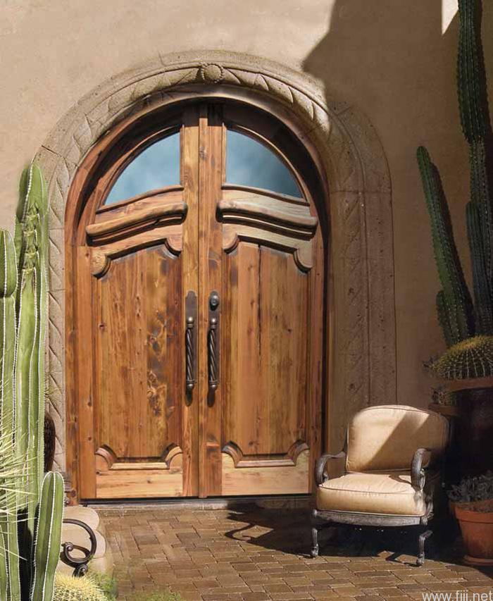 历史设计手工制作实木大门