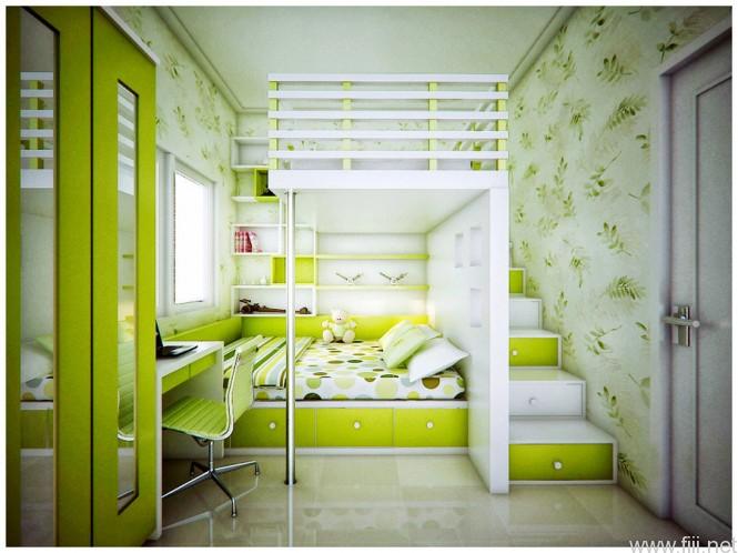 色彩斑斓儿童房