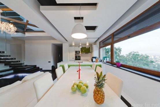 几何线条的摩登Loft