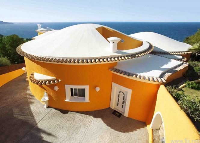 西班牙海边童话别墅